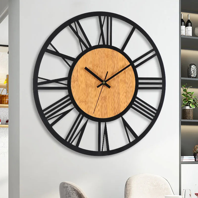 3D Roman Numeral Wall Clock