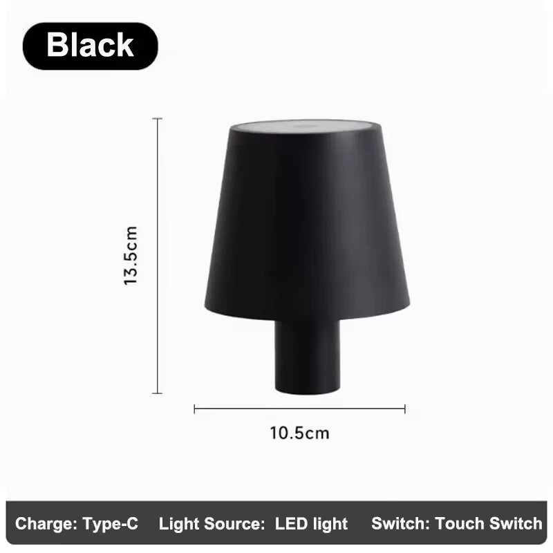 Wireless Table Lamp for Wine Bottles LED Bottle Light for Outdoor Touch Control Ideal for Restaurants Bar Festival Party
