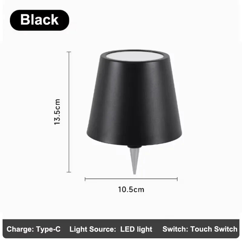 Wireless Table Lamp for Wine Bottles LED Bottle Light for Outdoor Touch Control Ideal for Restaurants Bar Festival Party