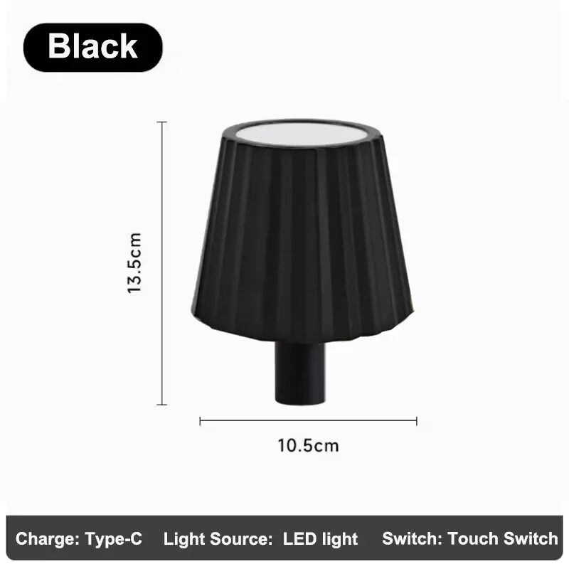 Wireless Table Lamp for Wine Bottles LED Bottle Light for Outdoor Touch Control Ideal for Restaurants Bar Festival Party