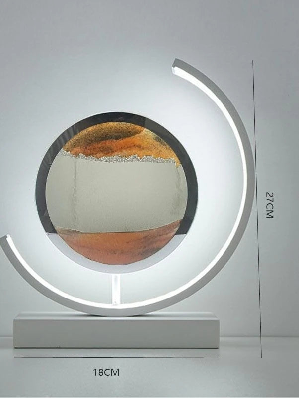 Moving Sand Art LED Table Lamp