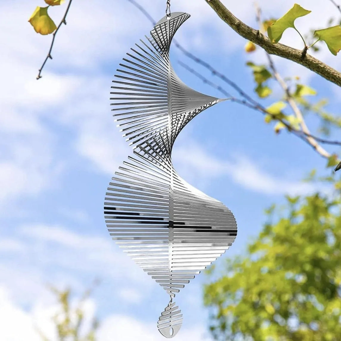 Metal Spiral Wind Spinner