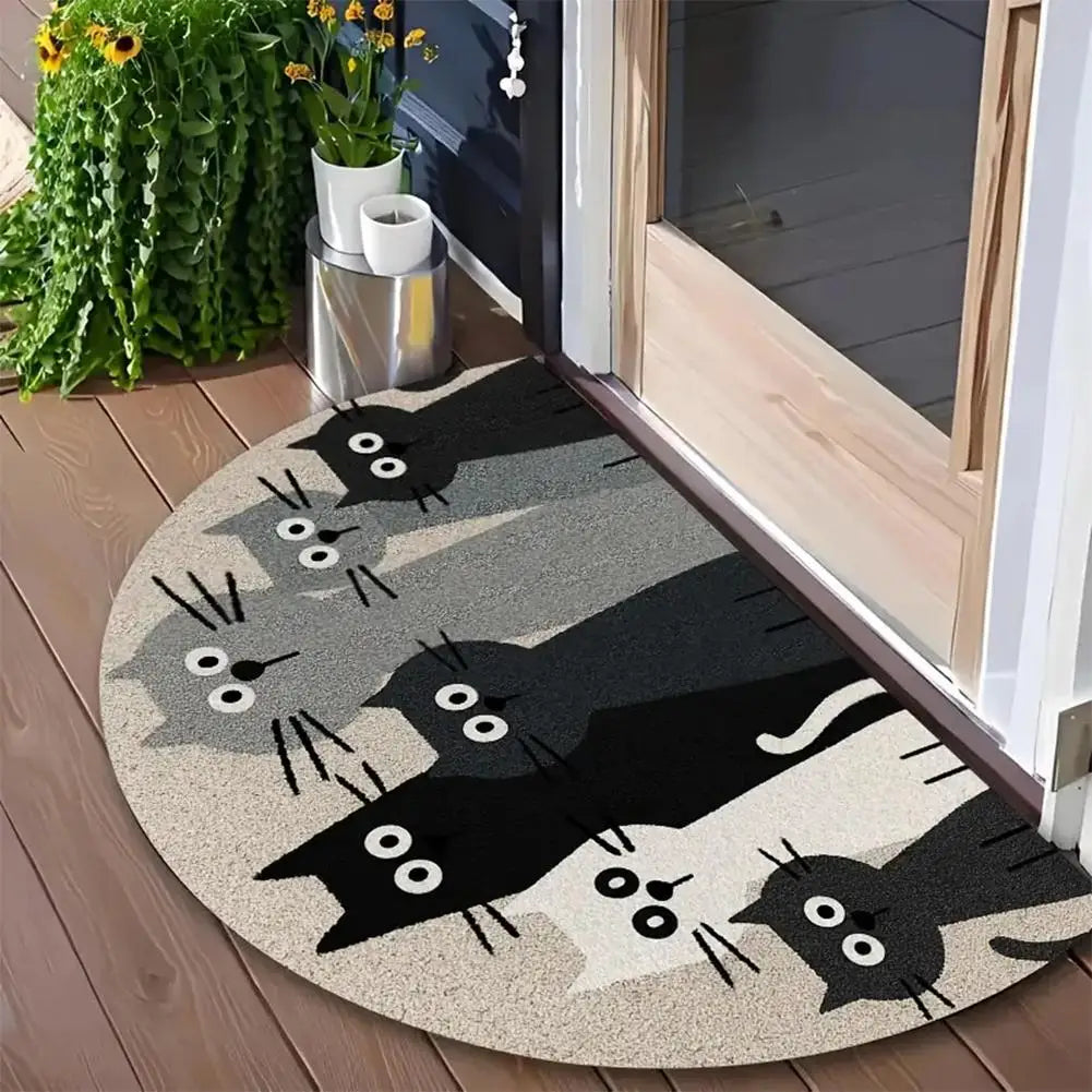 Semicircle Welcome Door Mat