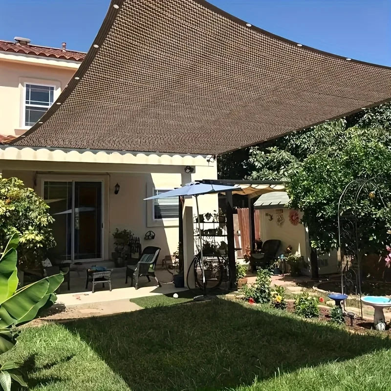 Brown UV Protection Shade Sail