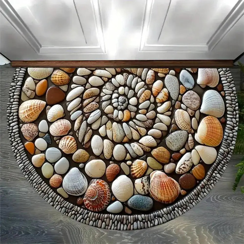 Semicircle Welcome Door Mat