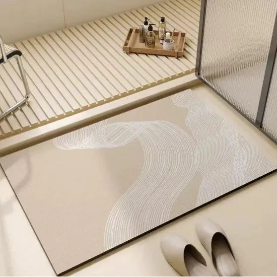 Diatomite Absorbent Bath Mat