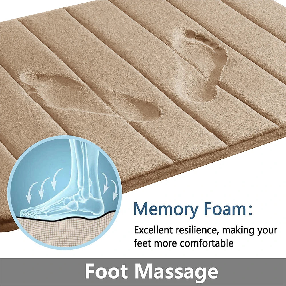 Memory Foam Bath Rug Set