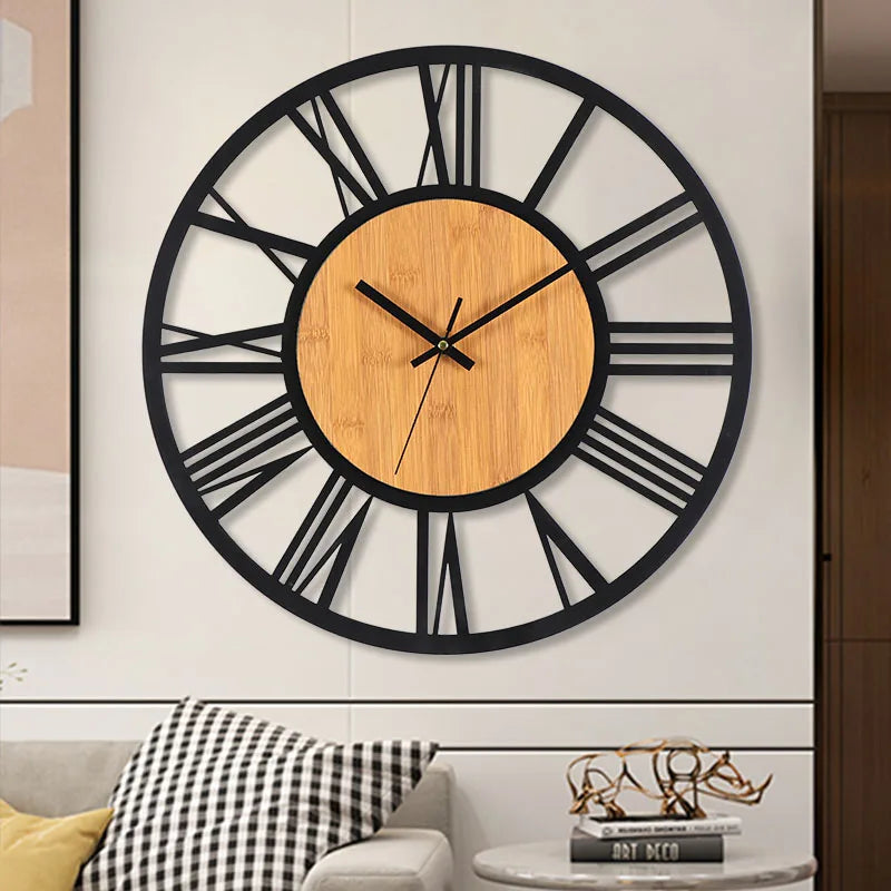 3D Roman Numeral Wall Clock