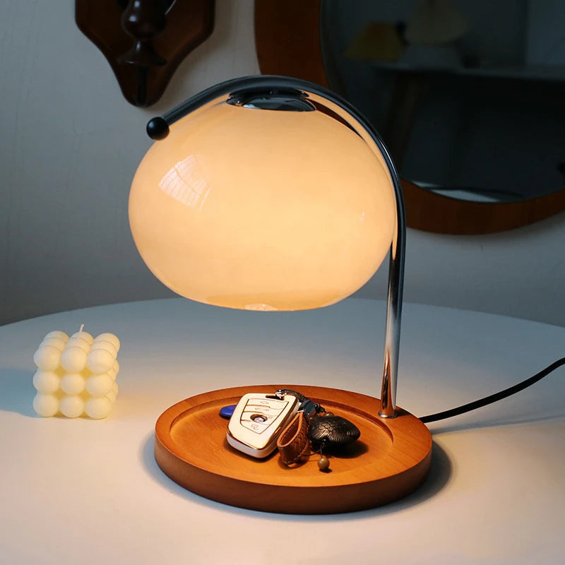 Retro Glass Candle Warmer Lamp