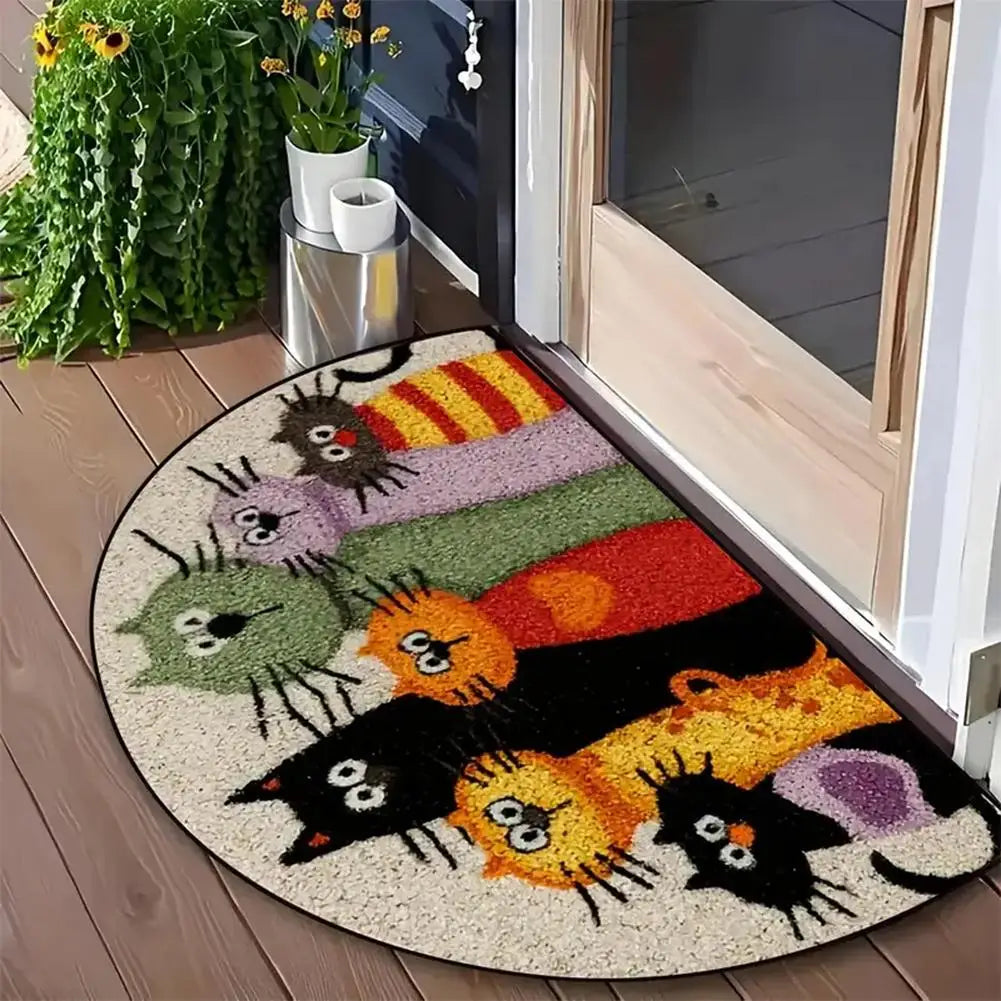 Semicircle Welcome Door Mat