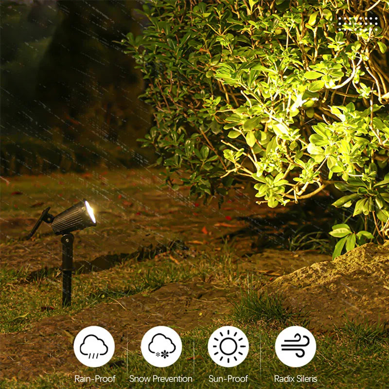 LED Solar Spotlights