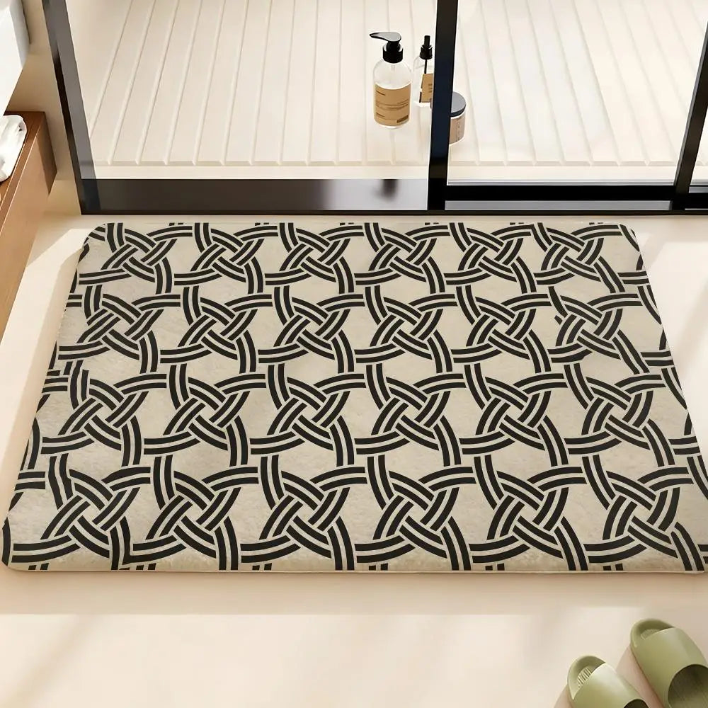 Nautical Rope Knot Flannel Rug