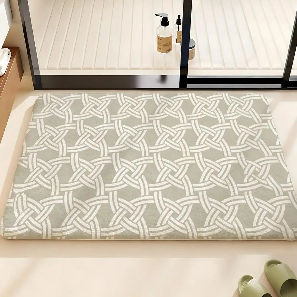Nautical Rope Knot Flannel Rug