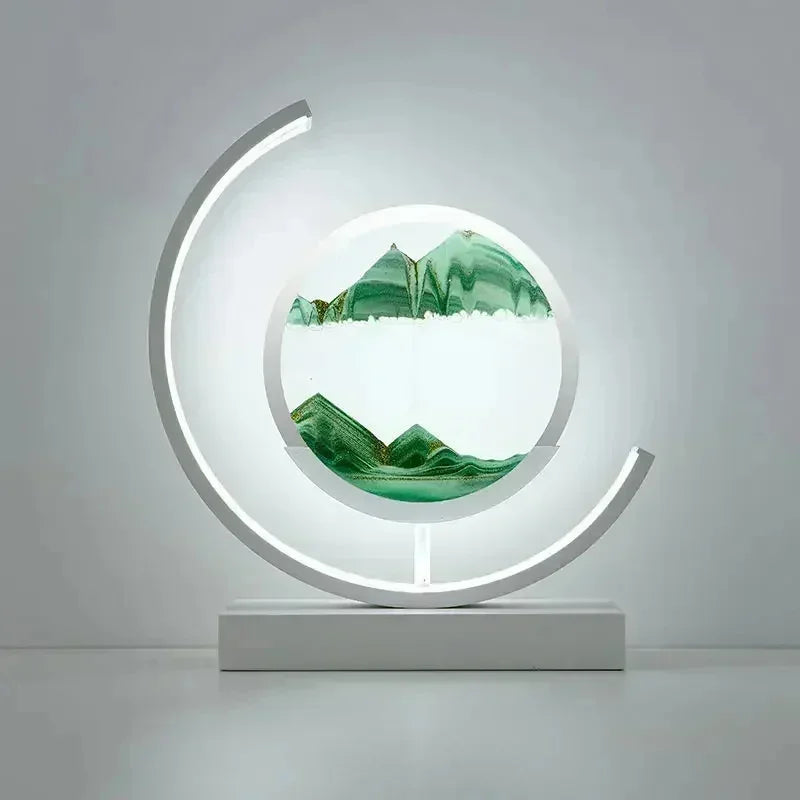 Moving Sand Art LED Table Lamp