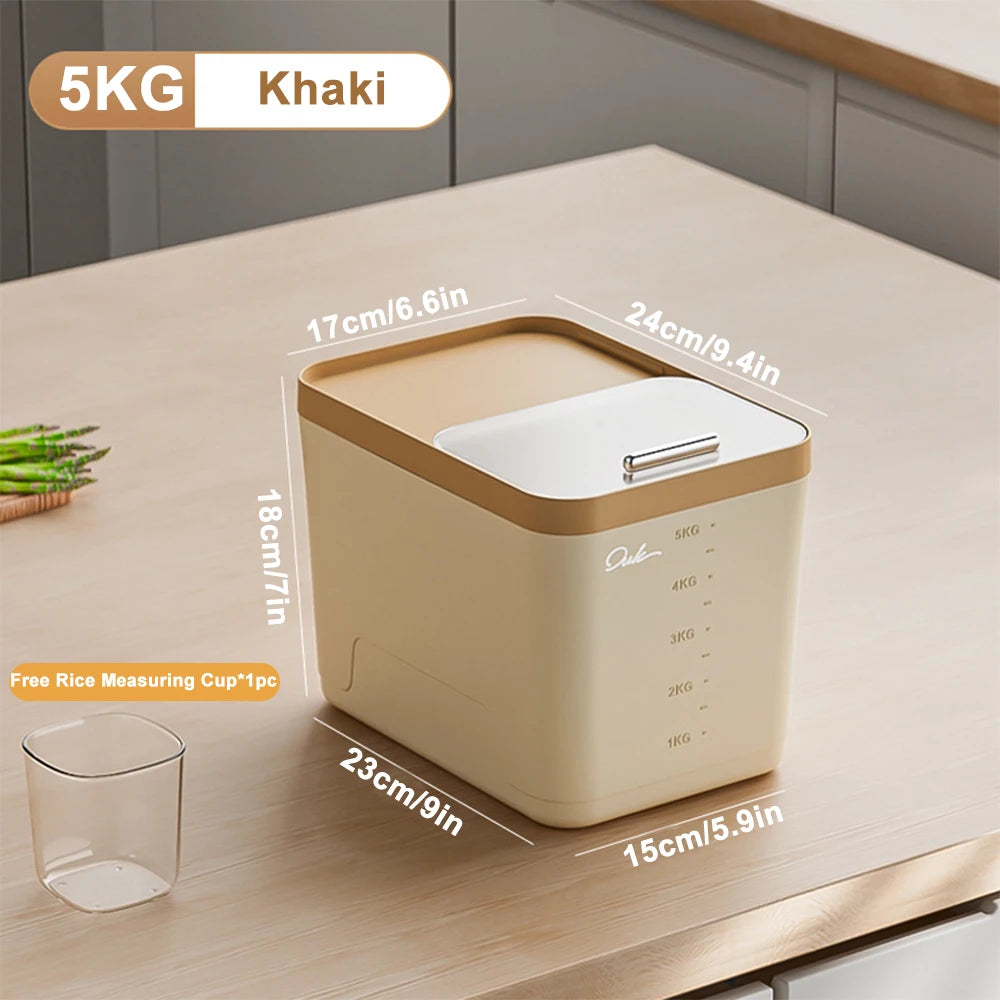 Sealed Rice Storage Box