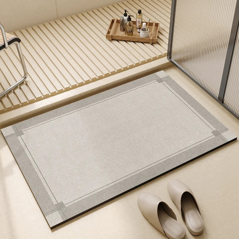 Diatomite Absorbent Bath Mat