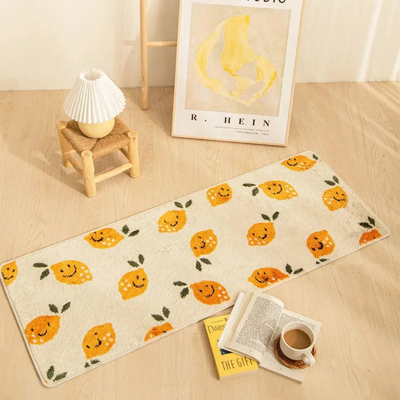Cartoon Cat Bedside Runner Rug - FYR stay warm-1