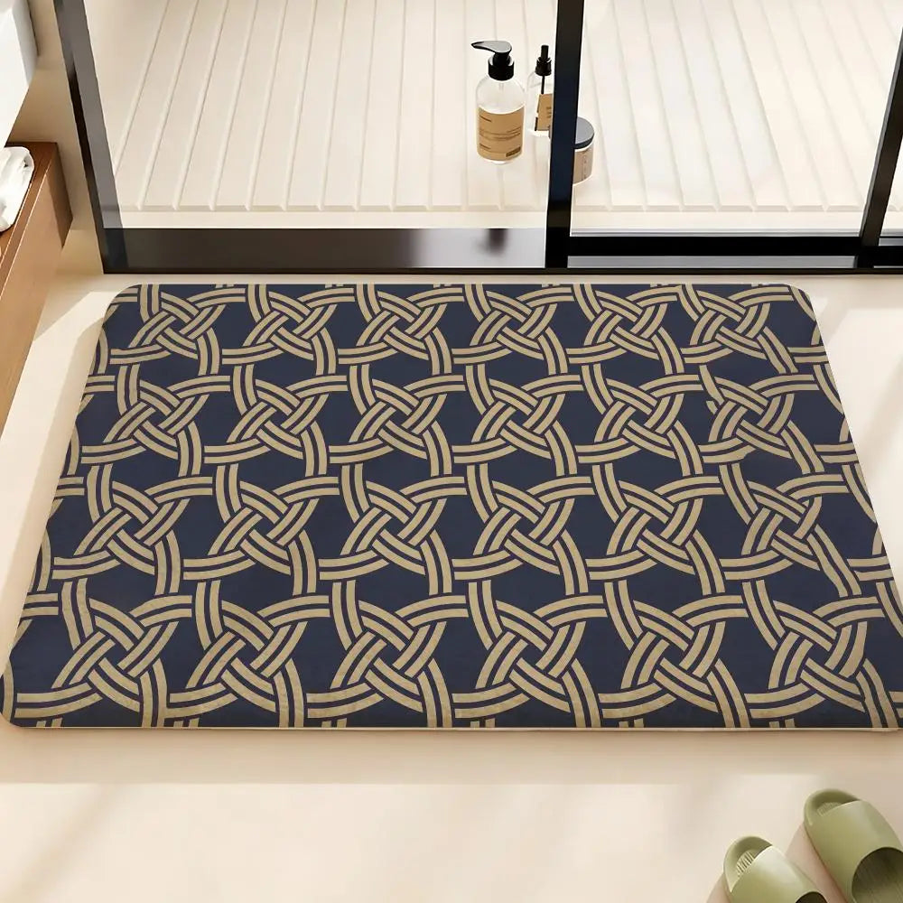 Nautical Rope Knot Flannel Rug