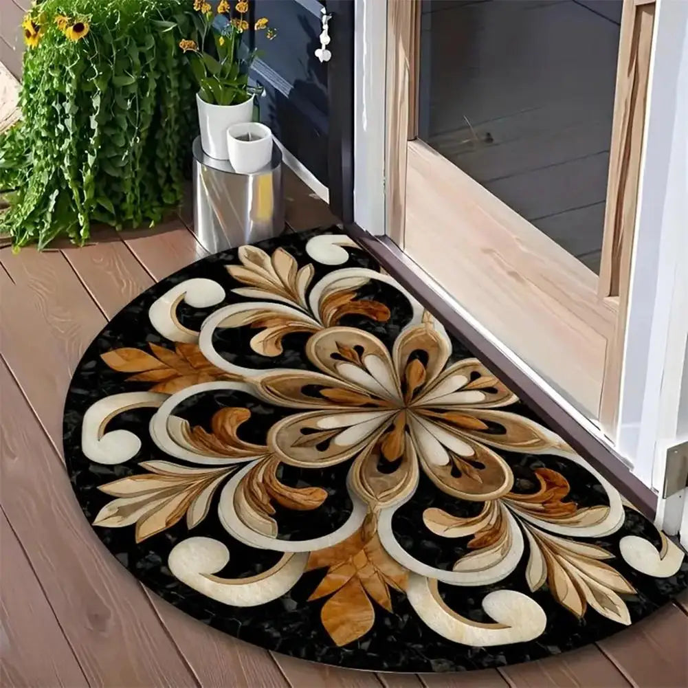 Semicircle Welcome Door Mat