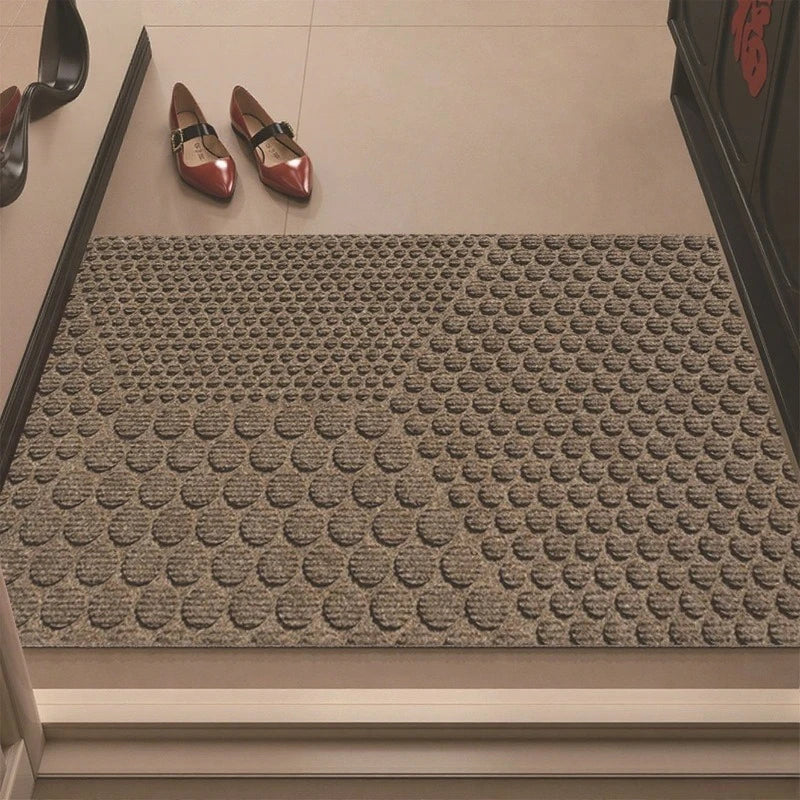 Geometric Stripe Door Mat