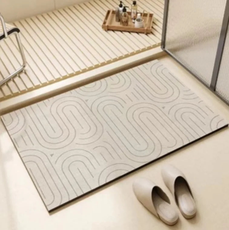 Diatomite Absorbent Bath Mat