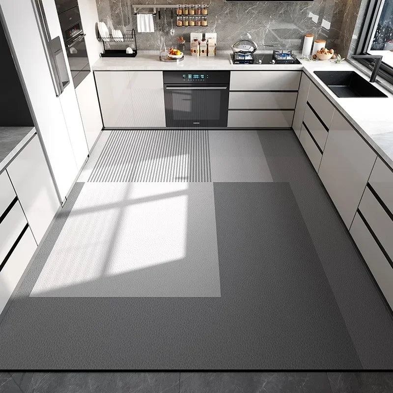 Geometric Kitchen Floor Mat