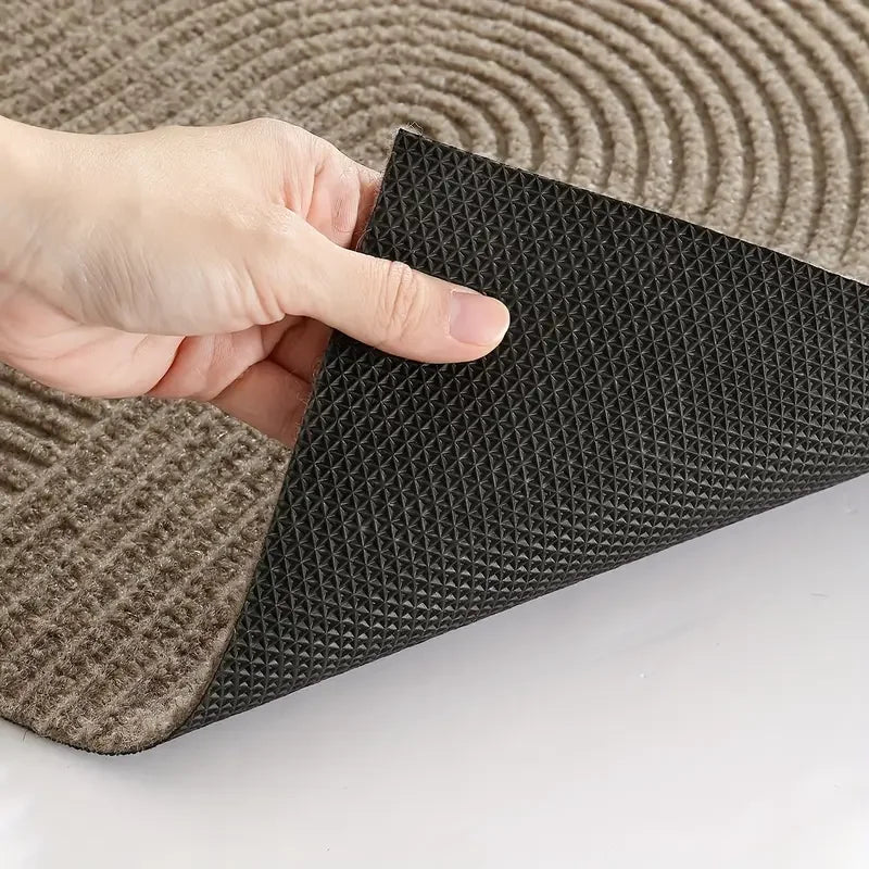Geometric Stripe Door Mat