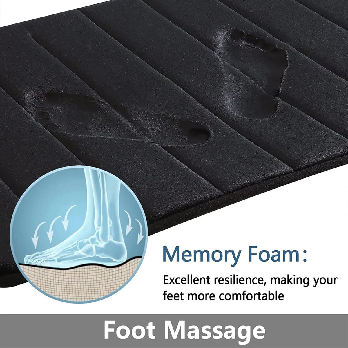 Memory Foam Bath Rug Set