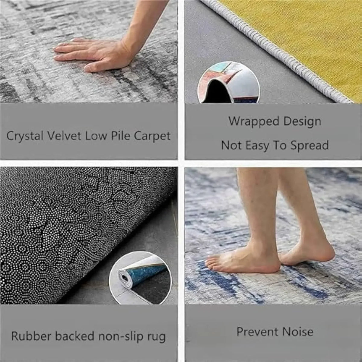 Geometric Kitchen Floor Mat