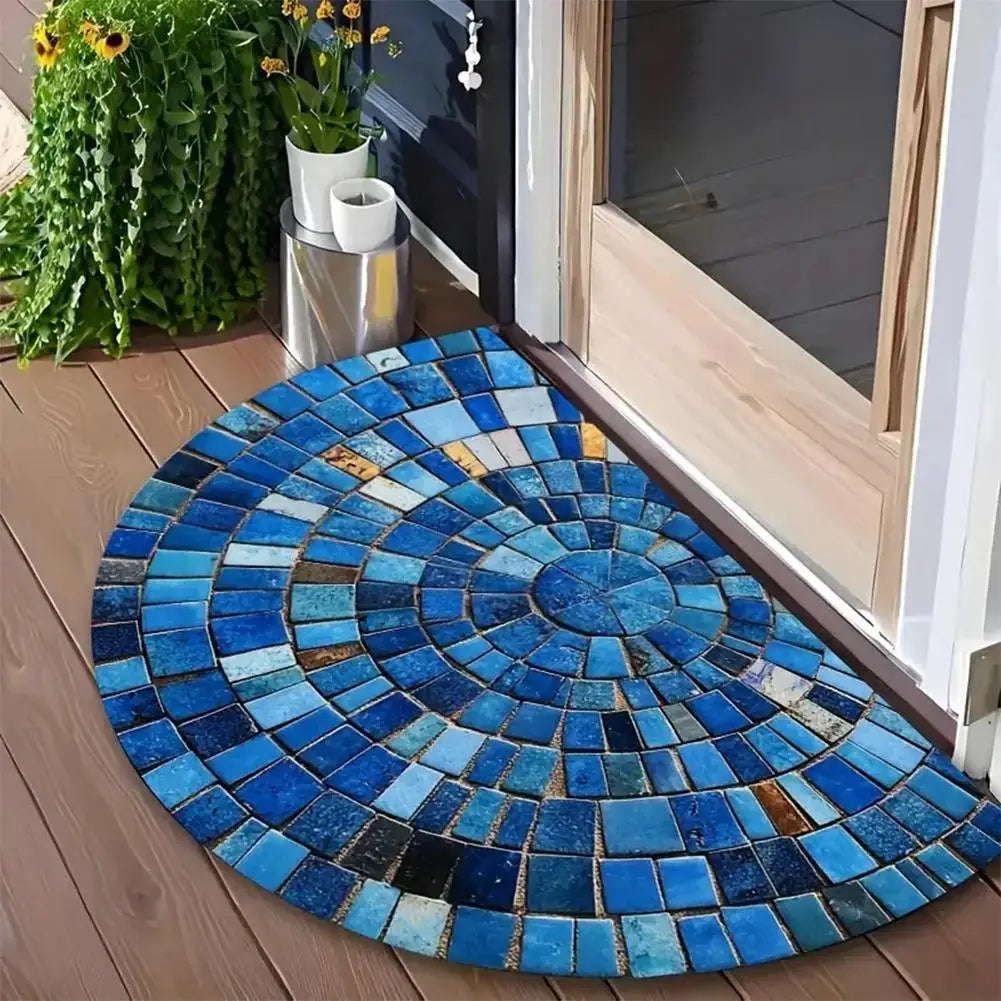 Semicircle Welcome Door Mat