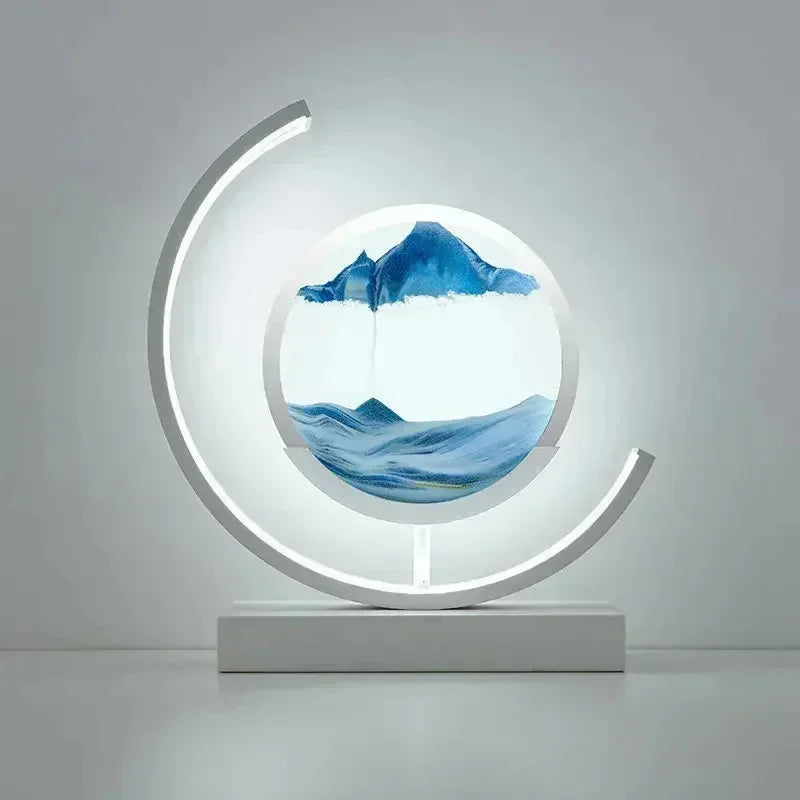 Moving Sand Art LED Table Lamp