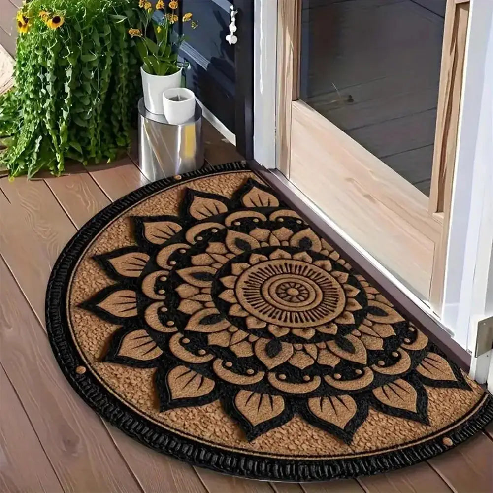 Semicircle Welcome Door Mat