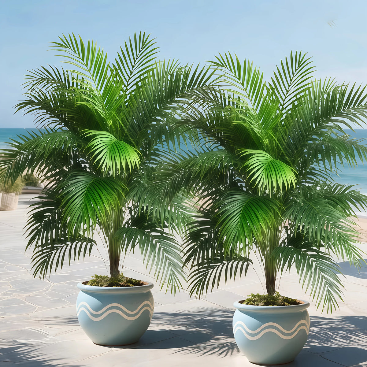 Artificial Pineapple Palm Tree Set