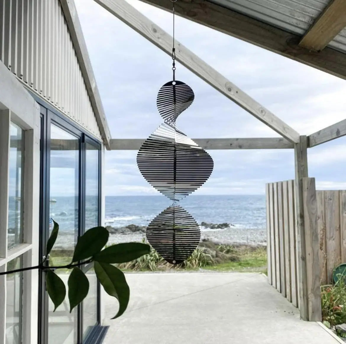 Metal Spiral Wind Spinner