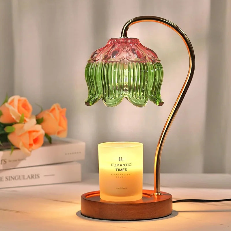 Nordic Glass Candle Warmer Lamp - type 3