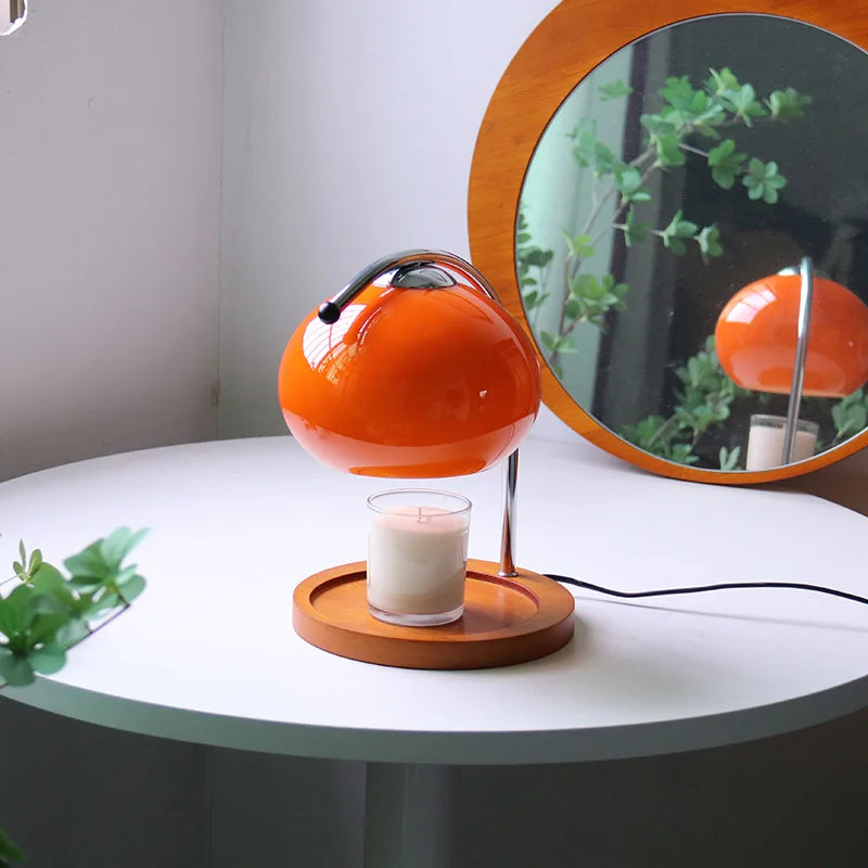 Retro Glass Candle Warmer Lamp