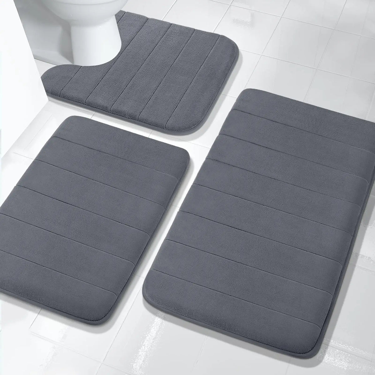 Memory Foam Bath Rug Set