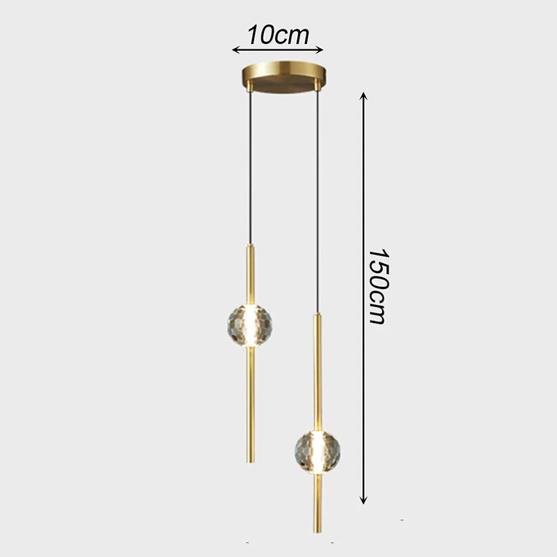 1Pc Modern Home Decor LED Lights Bedroom Lamp Bedside Pendant Light Lamps LED Chandeliers Hanging Light Indoor Lighting