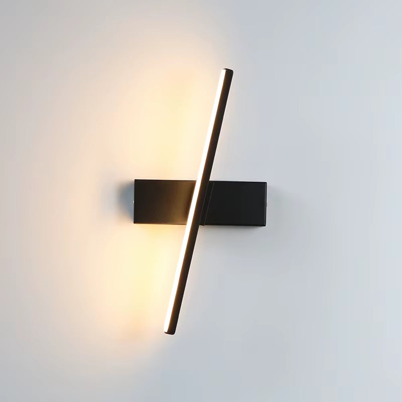 LED Wall Light Bedroom beside Wall Lamp 330° Rotatable Adjustment of Lighting Angle Length 30Cm/40Cm/50Cm Aluminum and Iron