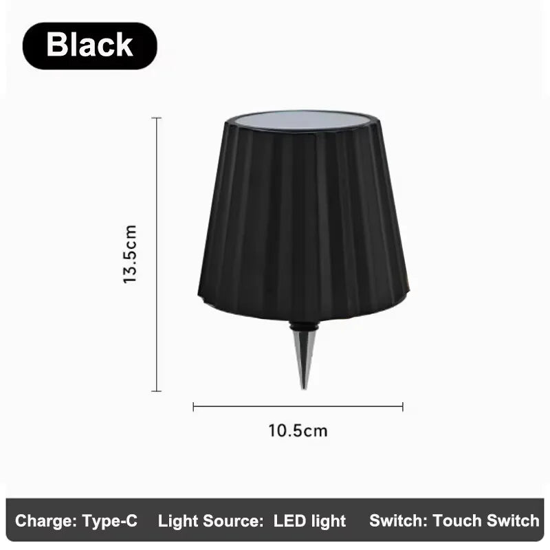 Wireless Table Lamp for Wine Bottles LED Bottle Light for Outdoor Touch Control Ideal for Restaurants Bar Festival Party