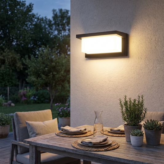 Vintage Rectangle LED Wall Lamp