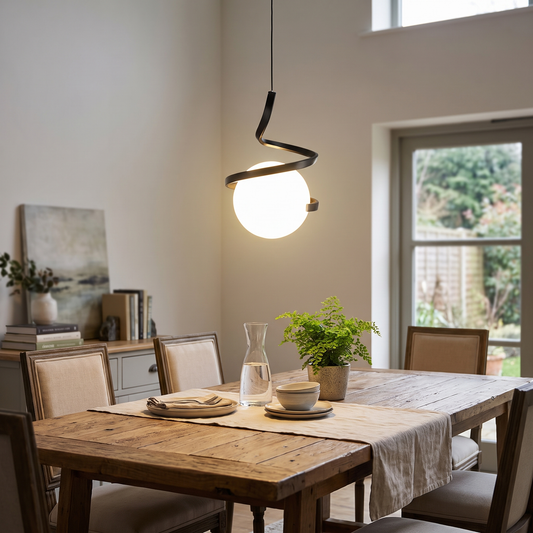 Nordic Glass Ball Pendant Lamp