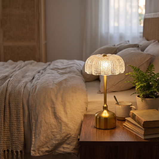 Crystal Rechargeable Table Lamp