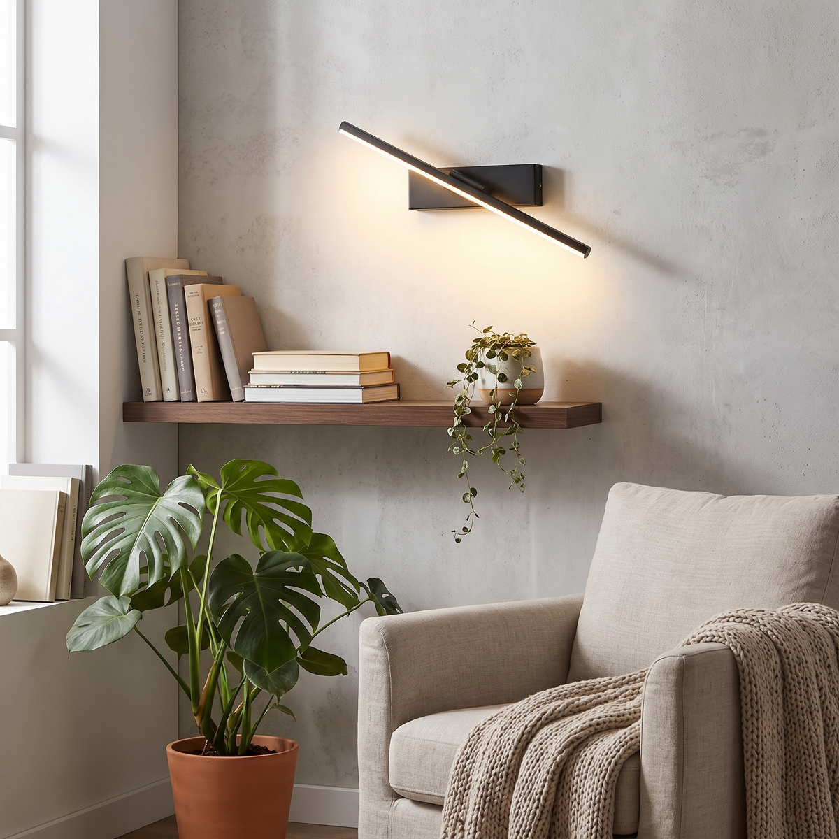 330° Rotating LED Wall Light