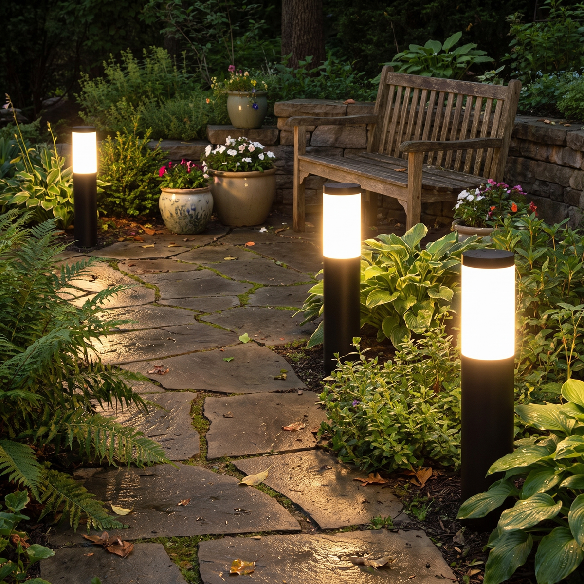 Stainless Steel Solar Path Light