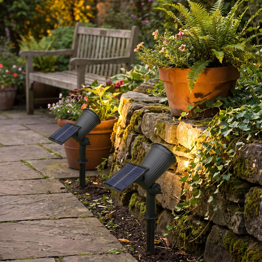 LED Solar Spotlights