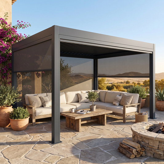 Aluminum Bioclimatic Pergola
