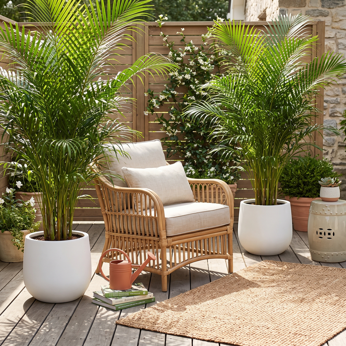 Artificial Pineapple Palm Tree Set