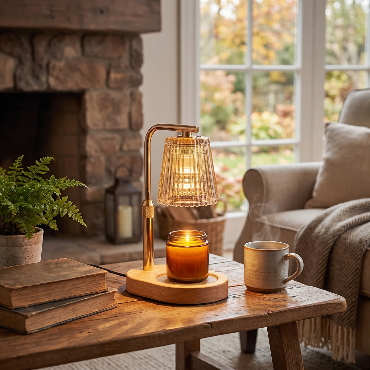 Candle Warmer Lamp with Timer